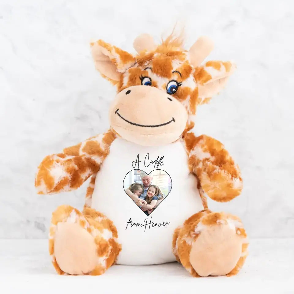 Personalised Cuddle Bear | Always in our heart