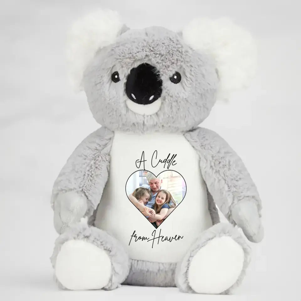 Personalised Cuddle Bear | Always in our heart