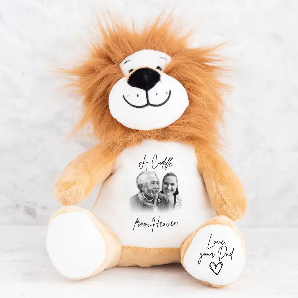 Personalised Cuddle Bear | A Heavenly Hug