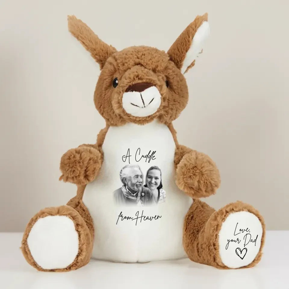 Personalised Cuddle Bear | A Heavenly Hug