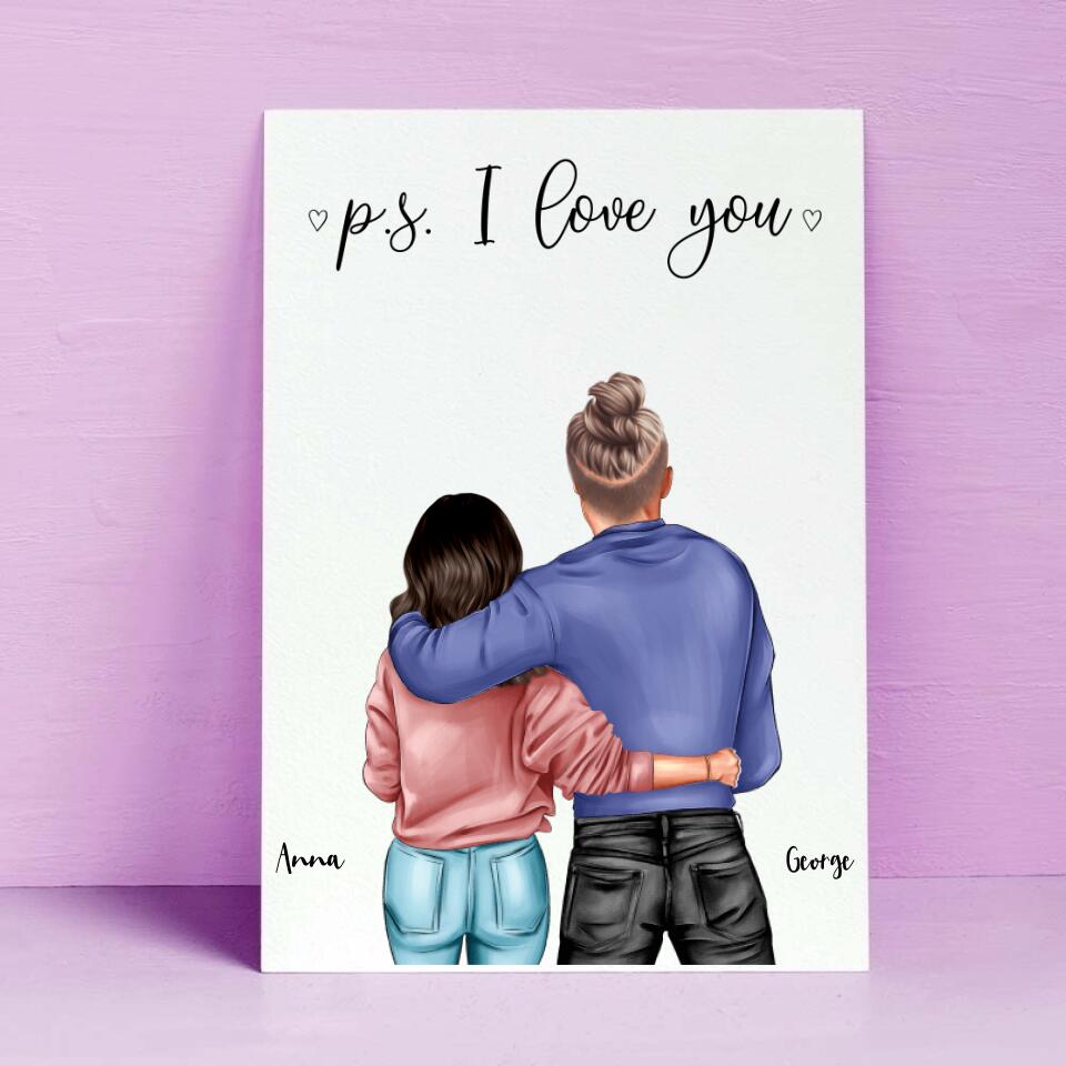Personalisiertes Poster |  Dreamcouple