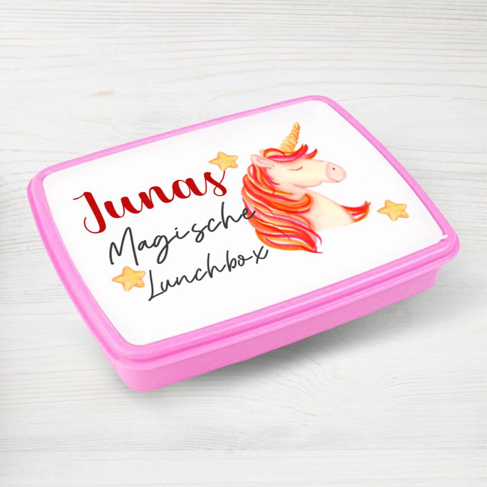 Personalisierte Lunchbox für Kinder | Magische Lunchbox