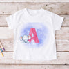 Bild in den Galerie-Viewer laden, Personalisiertes Kinder T-Shirt | Alphabetentierchen