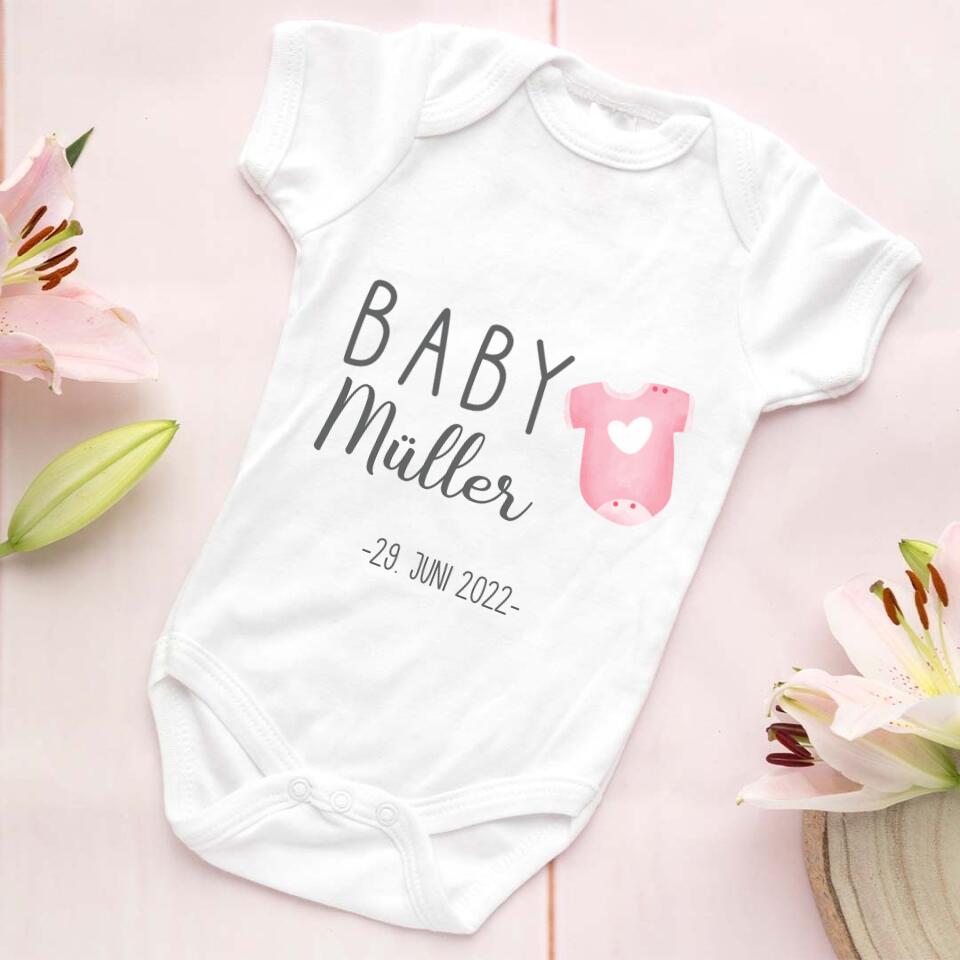 Personalisierter Baby Strampler | Baby Müller