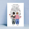 Bild in den Galerie-Viewer laden, Personalisiertes Poster | Beste Freundinnen ( 2 Frauen)